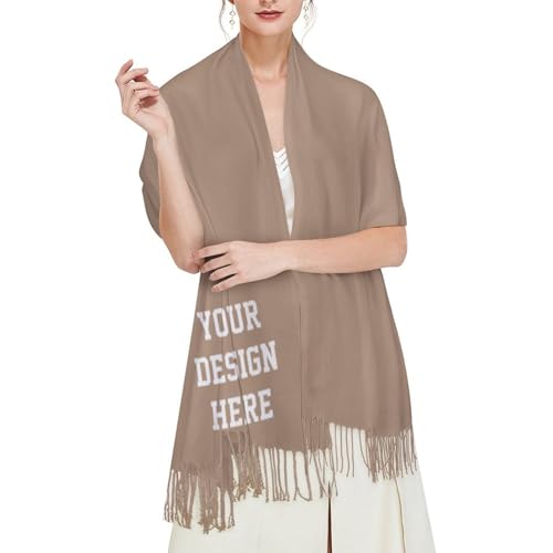 Custom Scarf Your Design Here Persanalized Custom Scarves For Women Custom Scarf Design Shawl