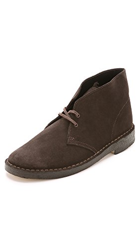 Clarks Men's Desert Boot 261382 Chukka, Brown Suede, 080 M US