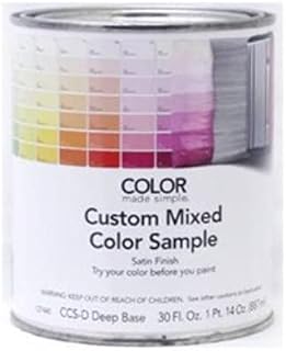 True Value Mfg Company CCSD-QT Deep Base Color Made Simple Custom Color Sample 1 Qt. (Pack of 4)