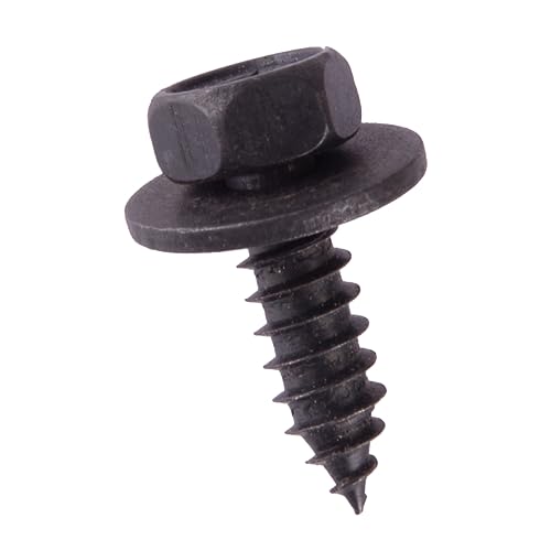 Tornillos de parachoques 90159-60498 para coche negro y guardabarros Lexus 50 Uds 3