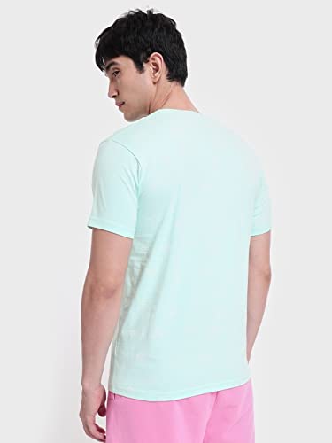 Image of Bewakoof Men's 100% Cotton Solid Regular Fit Half Sleeve Round Neck T-Shirt | Tshirt for Men Cotton| Casual Wear | Street Wear