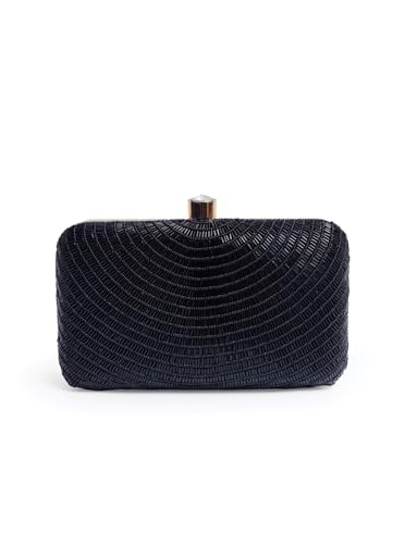 Image of THE TAN CLAN Glitz Hand Embroidered Party Clutches for women Purses Luxury Evening Handbags for ladies