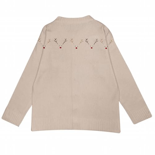 Women's Christmas Ugly Cardigan Sweaters Cute Graphic Knitwear Coat - image 5