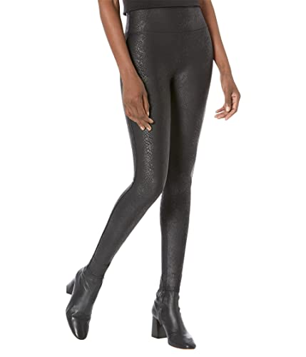 SPANX Foiled Snake Faux Leather Leggings #TOP27