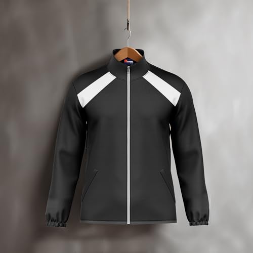 Brushed Tricot Mens Sports Jacket – Full Zip Jacket3