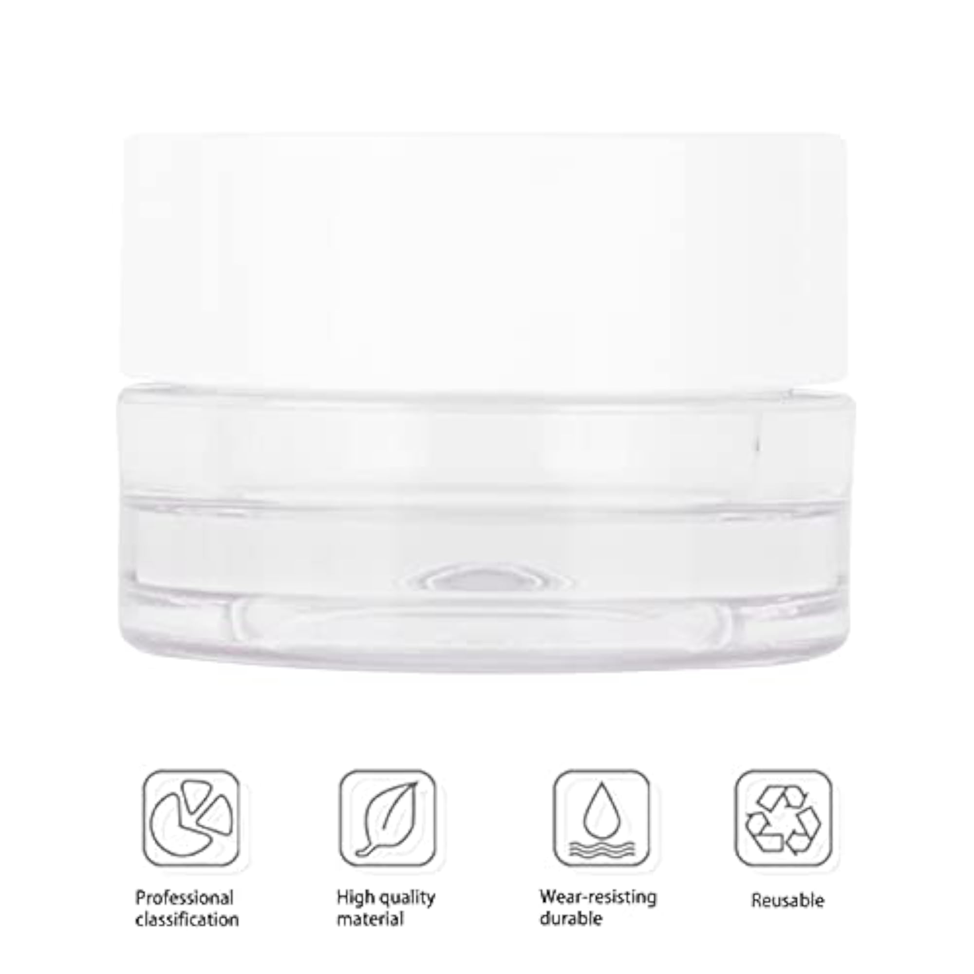 Durable Cosmetic Container for Travel