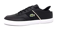 Lacoste Men's Court-Master 319 6 CMA Sneaker, Black/White, 10 US