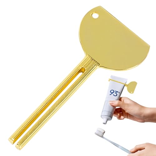 Spremi tubetto di dentifricio, spremi dentifricio | Spremiagrumi salvatubo per cosmetici | Dispenser spremitore per tubi di dentifricio in metallo per risparmiare vernice per creme detergenti per il v