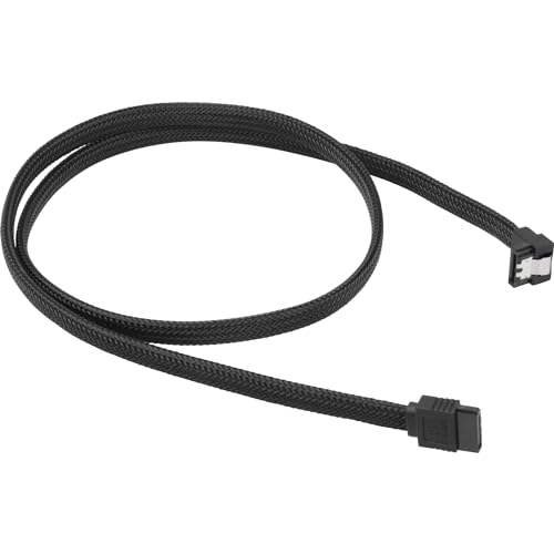 Sharkoon 0.75m, 2xSataIII - SATA Cables (2xSataIII, Black)