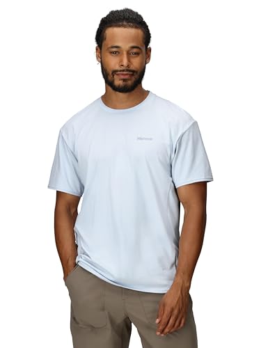 Image of MARMOT Men's Air Exchange UPF 50 Short Sleeve Crew Neck Shirt - Breathable, Moisture Wicking