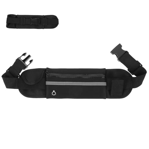 BESTOMZ Riñonera Deportiva Antirrobo Invisible Material, Bolsa de Almacenamiento Ligera, Soporte para Teléfono, Adecuado para Senderismo y Uso Diario