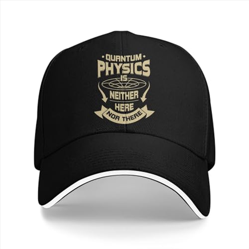 ZXMDJHJ Sombra De Moda Clásica Regalos De GolfGorra De Béisbol Clásica Sombreros Sombreros Visera Protección Snapback Química Física Matemáticas Regalos Gorras