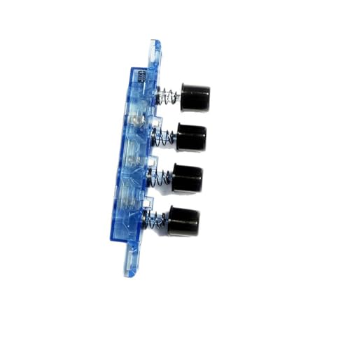 Lerpwige Intercambiables 4 interruptores de llave para ventilador de pie de suelo 3 velocidades ajustables piezas de repuesto de plástico ergonómico interruptores estéticos para el hogar