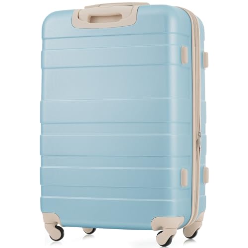 Expandable ABS Hardshell 3pcs Luggage Set with TSA Lock - Lightweight Spinner Suitcase Sets with Clearance Pricing3