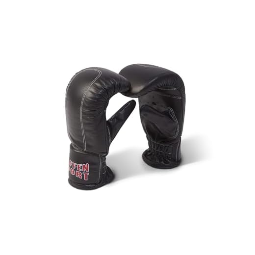 Paffen Sport KIBO Fight Boxsack-Handschuhe; schwarz; GR: S/M