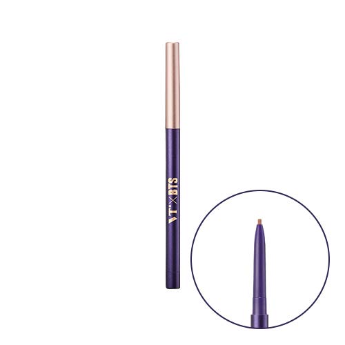 VT X BTS Super Tempting Skinny Gel Eyeliner 0.06g /gel eyeliner waterproof, eyeliner pencil, eyeliner pen (03 MILK BROWN)