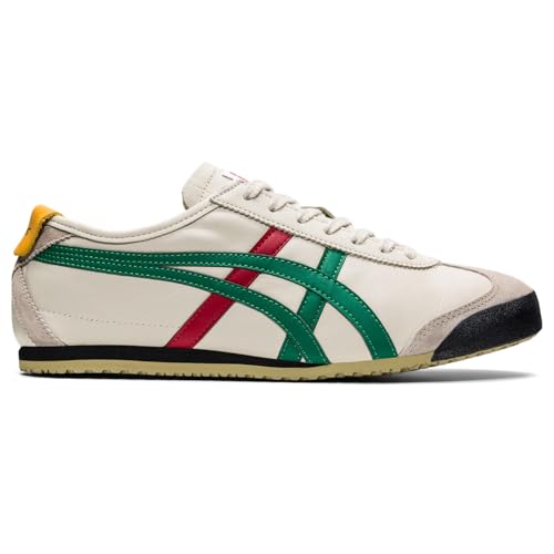 Onitsuka Tiger Unisex Mexico 66 1183C102 (Birch/Green, US Footwear Size System, Adult, Men, Numeric, Medium, 7.5)