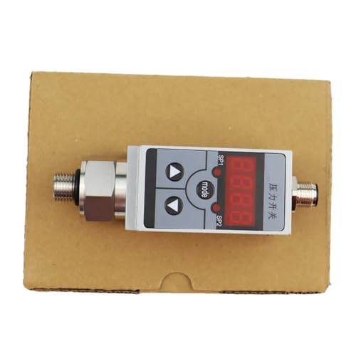 Controlador de presostato Presostato digital industrial ajustable(1 PNP Switch Out,0 10Mpa)
