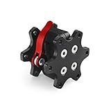 車のステアリングホイールハブ に適合する シマジック に適合する スラストマスター に適合する ロジテック レーシングゲーム用、アルミニウム合金製 70MM Q1Rステアリングホイールクイックリリース用(Black)
