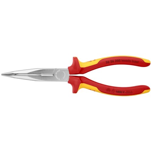 Pince coudée à long bec pour câbler en sécurité sans risquer d'électrocution - 2