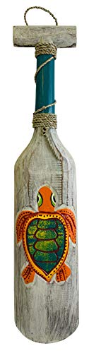 Westmon Works Sea Turtle Paddle Wall Decor Beach Bar Tiki Wall Decoration Oar