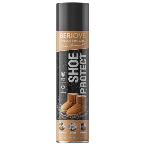 Image of Protect Shoe Protector Spray - Rain & Stain Water Repellent - Waterproofing Spray for Leather Suede Hats 6.76 OZ