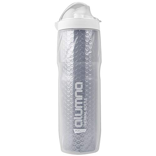 Polisport BIDON Termico Alumna 500ml 4H Transparente/Plata, Adultos Unisex, Multicolor (Multicolor)