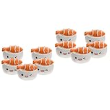 OSALADI 10piezas Adorno De Sushi De Resina Creativo Figura De Comida De Cartoon Para Decoración De Escritorio y Jardín Accesorio De Paisajismo