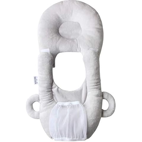 Xsylife Multifunctional Baby Self Feeding Nursing Pillow Portable Detachable Feeding Cushion (Grey, 45 * 27 * 5cm) Cover