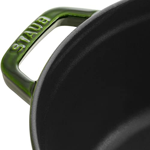 Image of Staub Cast Iron Cocotte Made in France, 4-qt, Basil