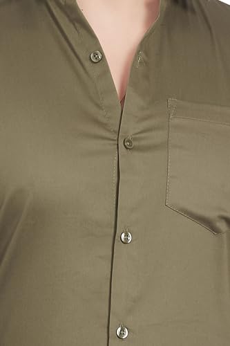 Image of DIVISIVE Men's Solid Slim Fit Shirt