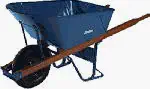 Carretilla de acero 5-3/4 pie3 Ames True Temper