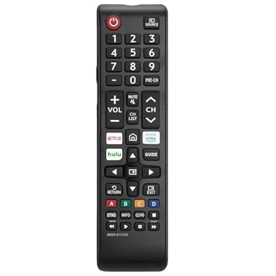 OmnaSigonl Universal Remote Control for Samsung TVs – Compatible with Samsung Smart TV, LED, LCD, HDTV, 3D Series – No Setup Needed – Netflix, Prime Video Shortcut Keys