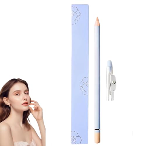 Crayon correcteur multifonctionnel waterproof avec taille-crayon, Crayon correcteur - Stick couvrant, Correcteur anti-cernes, Illuminateur de teint, Anti-cernes (02#)