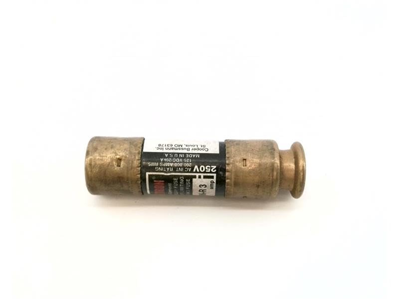 COOPER BUSSMANN FRN-R-3 FUSE, 3A, 250V, TIME DELAY-image-28