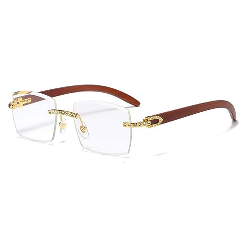 Gafas de sol de madera sin montura para lucir en tus escapadas de verano