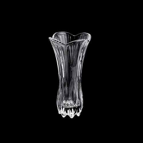 Vaso de Vidro Tulipa 9X19Cm, Lyor, Transparente