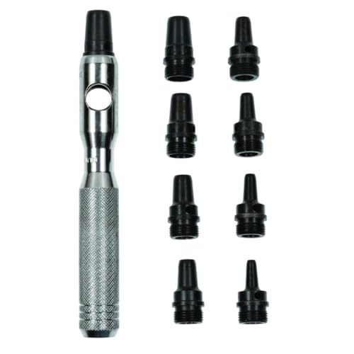 Image of Mayhew Tools 66012 Hollow Punch, 10-Piece Set, Black