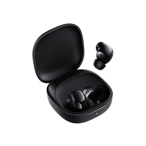 Xiaomi Redmi Buds 6 Play–Auricolari wireless Bluetooth in-orecchia, riduzione rumore AI, durata della batteria fino a 7.5h+36h,10minuti di carica per 3h di musica, Bluetooth 5.4, Google Fast Pair-nero