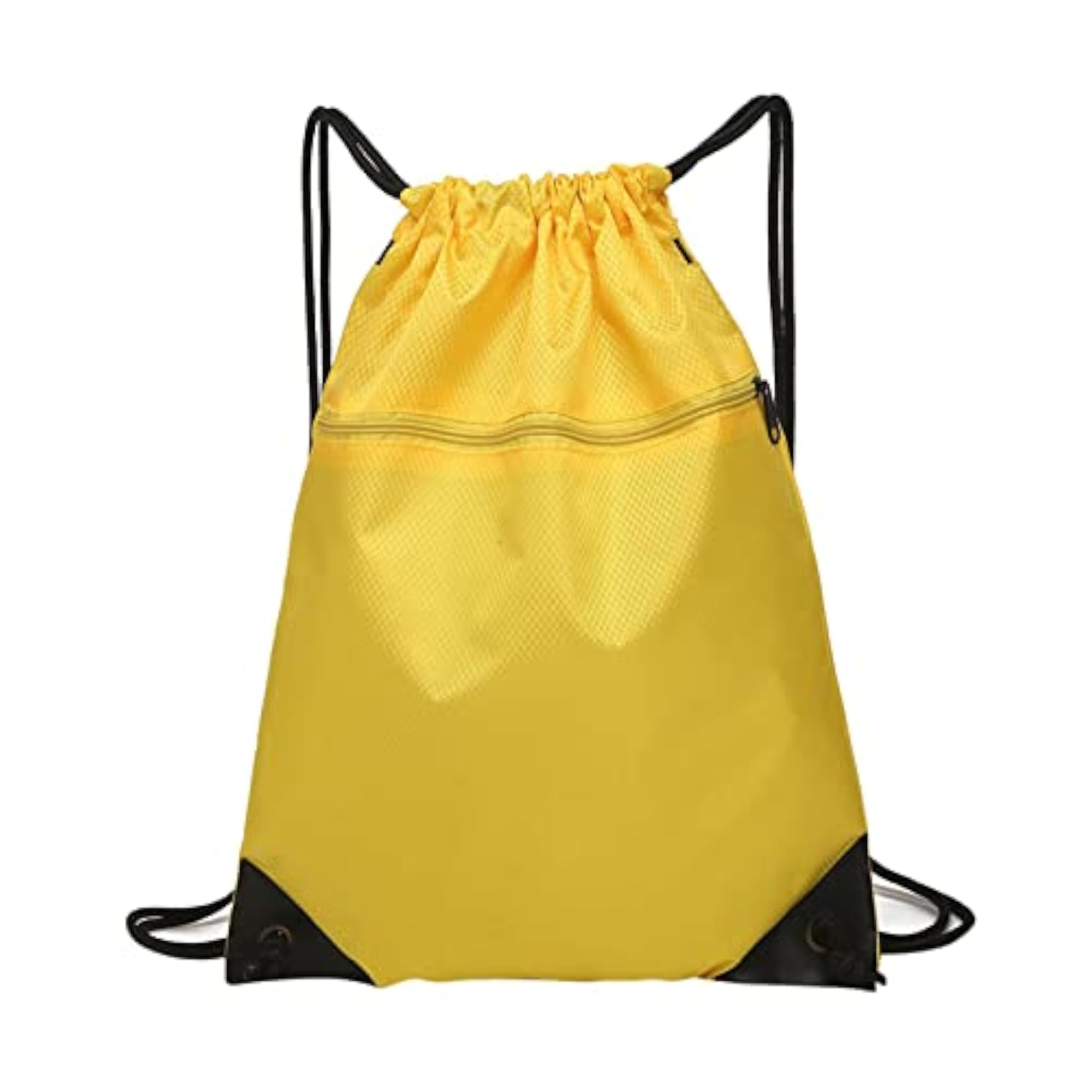 SYDL Travel Nylon Drawstring Bag, Yellow