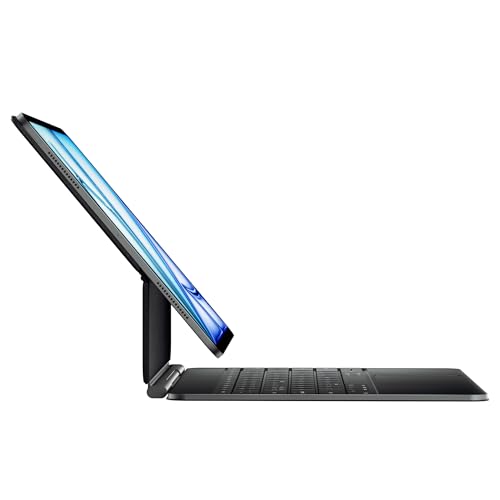 doqo キーボードケース iPad Air 13(M2) 2024、iPad Pro 12.9インチ (第6、第5、第4、第3世代) 2018~2022、iPad Air 13インチケース キーボード付き マジックスタイルキーボード マルチトラックパッド