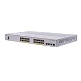 Cisco Business CBS350-24P-4X マネージドスイッチ | 24ポート GE | PoE | 4x10G SFP+ (CBS350-24P-4X) (リニューアル)