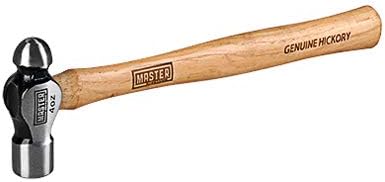 Jk190510 Ball Pein Hammer With Engraved Hickory Handle, 4 Oz
