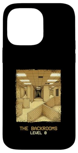 The Backroom Level 0 Liminal Space Horror �X�}�z�P�[�X iPhone 14 Pro Max �p