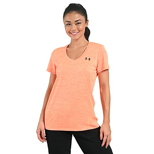 Image of Under Armour Womens Tech V-Neck Twist Short-Sleeve T-Shirt