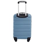 Wrangler Hardside Spinner Luggage, Blue Heaven, Carry-On 20-Inch - Image 4