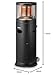 Enders® Terrassenheizer Polo Black 2.0, Gas-Heizstrahler, Terrassenstrahler mit stufenloser Regulierung 3-6kW, Edelstahlbrenner, ENDUR Reflexionssystem, Transporträder, Umkippsicherung, schwarz #5462