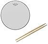 Remo Ambassador 14" Coated Snare/Tom Head Drumhead With Free Pair of Drum Sticks #1