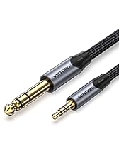 【Easy Connection】Plug and Play, easily connect different types of audio devices to transfer signals and output audio. The 3.5mm end is compatible with smartphones, tablets, laptops, MP3 players, headphones etc; while the 6.35mm end is compatible with...