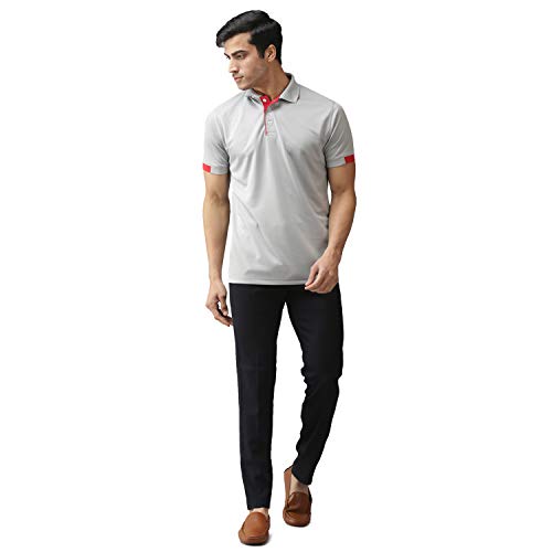 Image of EPPE Polo Collar T-Shirt for Men | Polyester Half Sleeve Stylish Casual Wear | Regular & Dry Fit | Summer Tee.